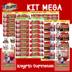 Superman - Krypto 🐶 - Etiquetas Escolares Premium Personalizadas