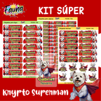 Superman - Krypto 🐶 - Etiquetas Escolares Premium Personalizadas