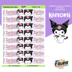 Kuromi 💜 - Etiquetas Escolares Premium Personalizadas