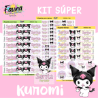 Kuromi 💜 - Etiquetas Escolares Premium Personalizadas