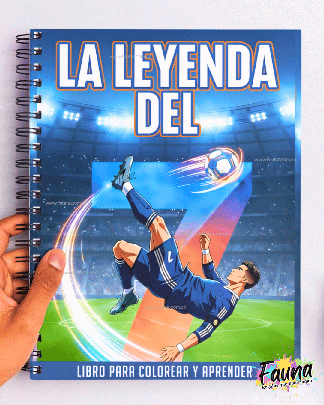 Libro para Colorear y Aprender – La Leyenda del 7