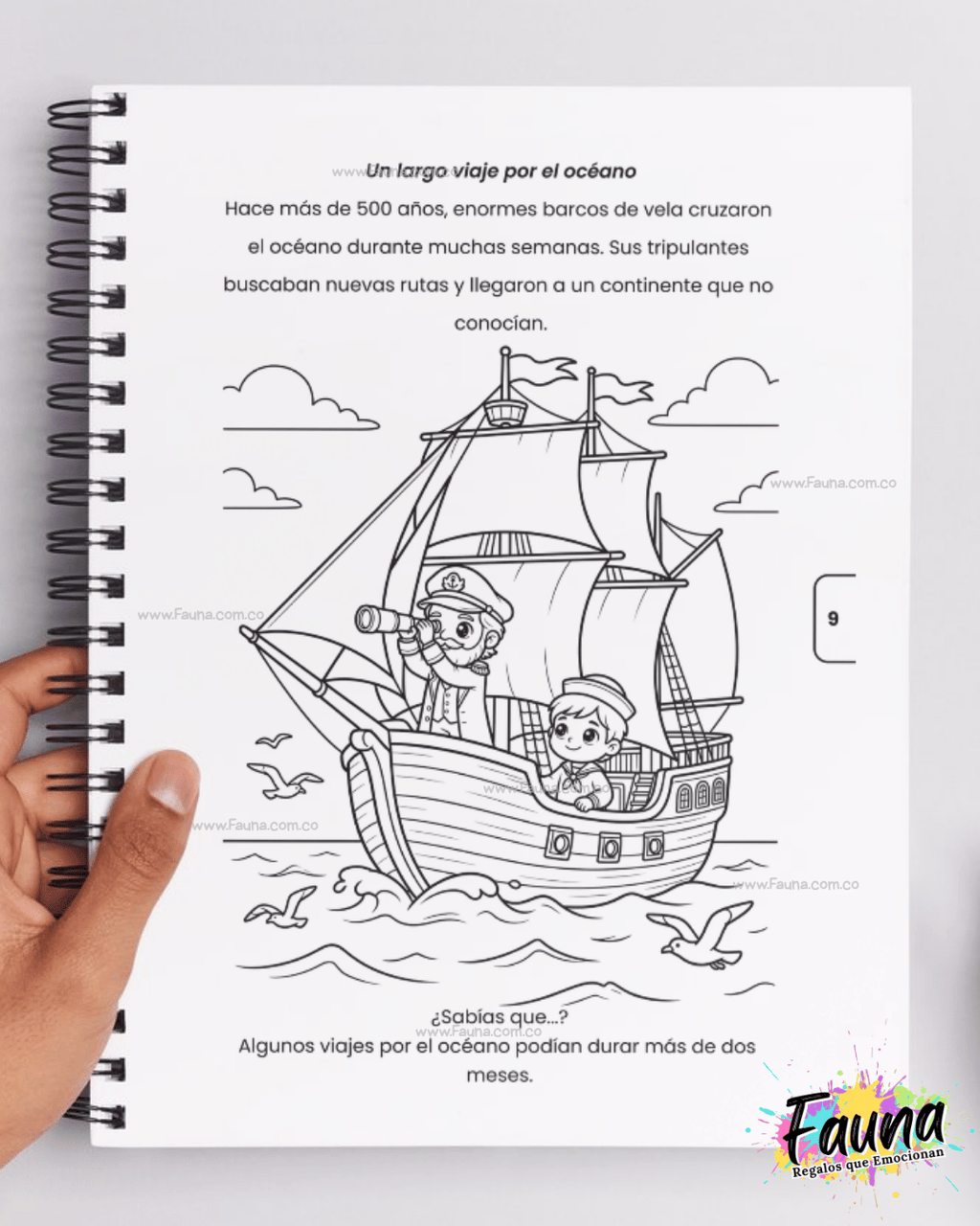 Libro para Colorear y Aprender - La Historia de Colombia para Niños