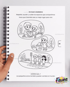 Libro para Colorear y Aprender - La Historia de Colombia para Niños