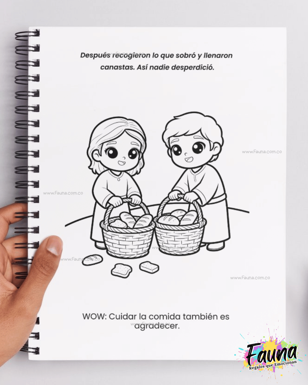 Libro para Colorear y Aprender – Jesús Historias y Milagros