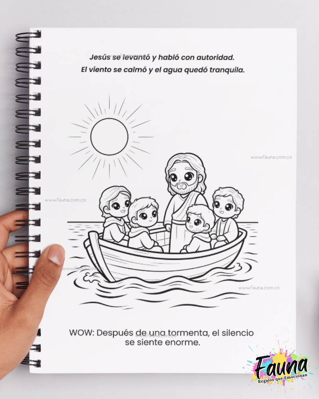 Libro para Colorear y Aprender – Jesús Historias y Milagros