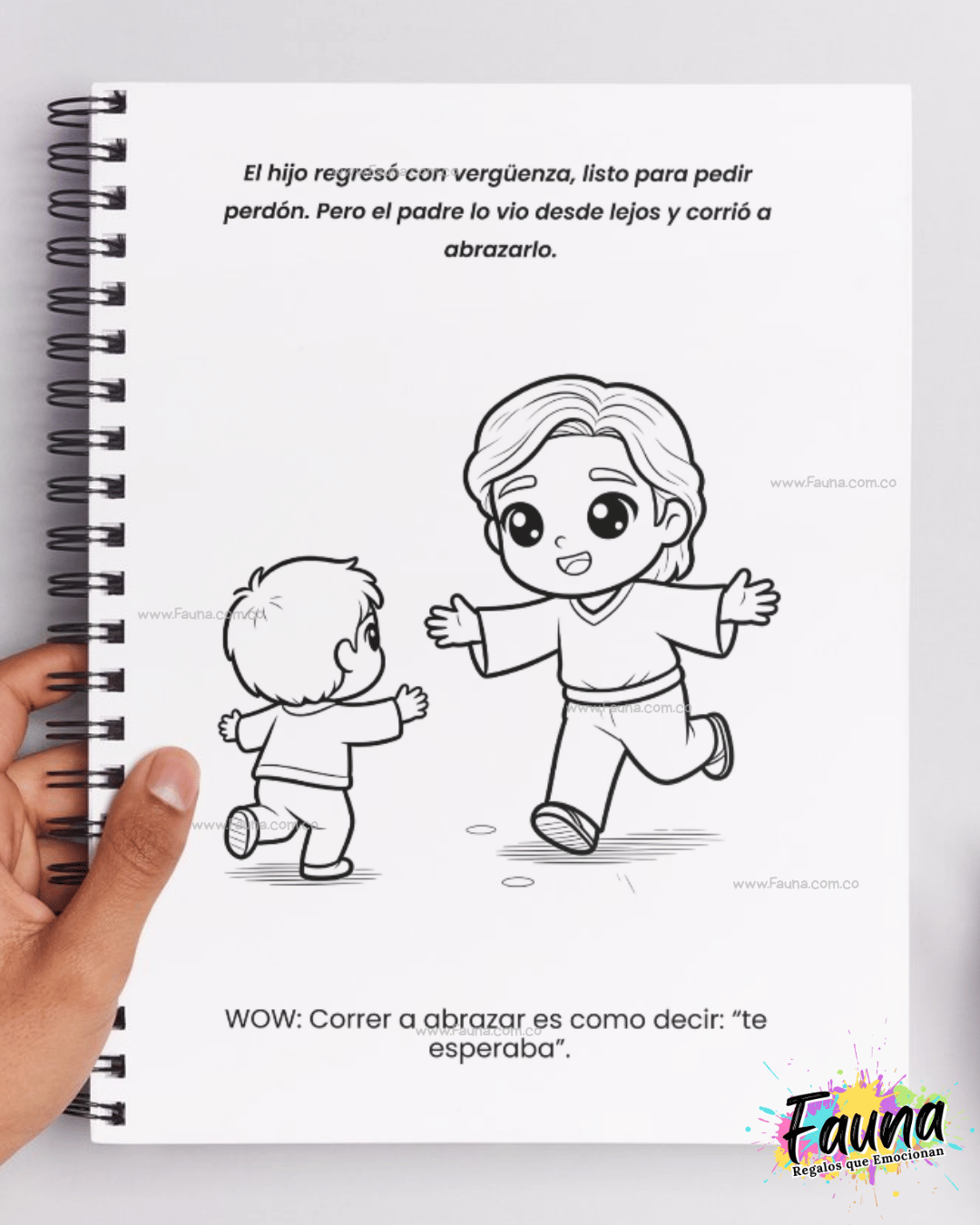 Libro para Colorear y Aprender – Jesús Historias y Milagros