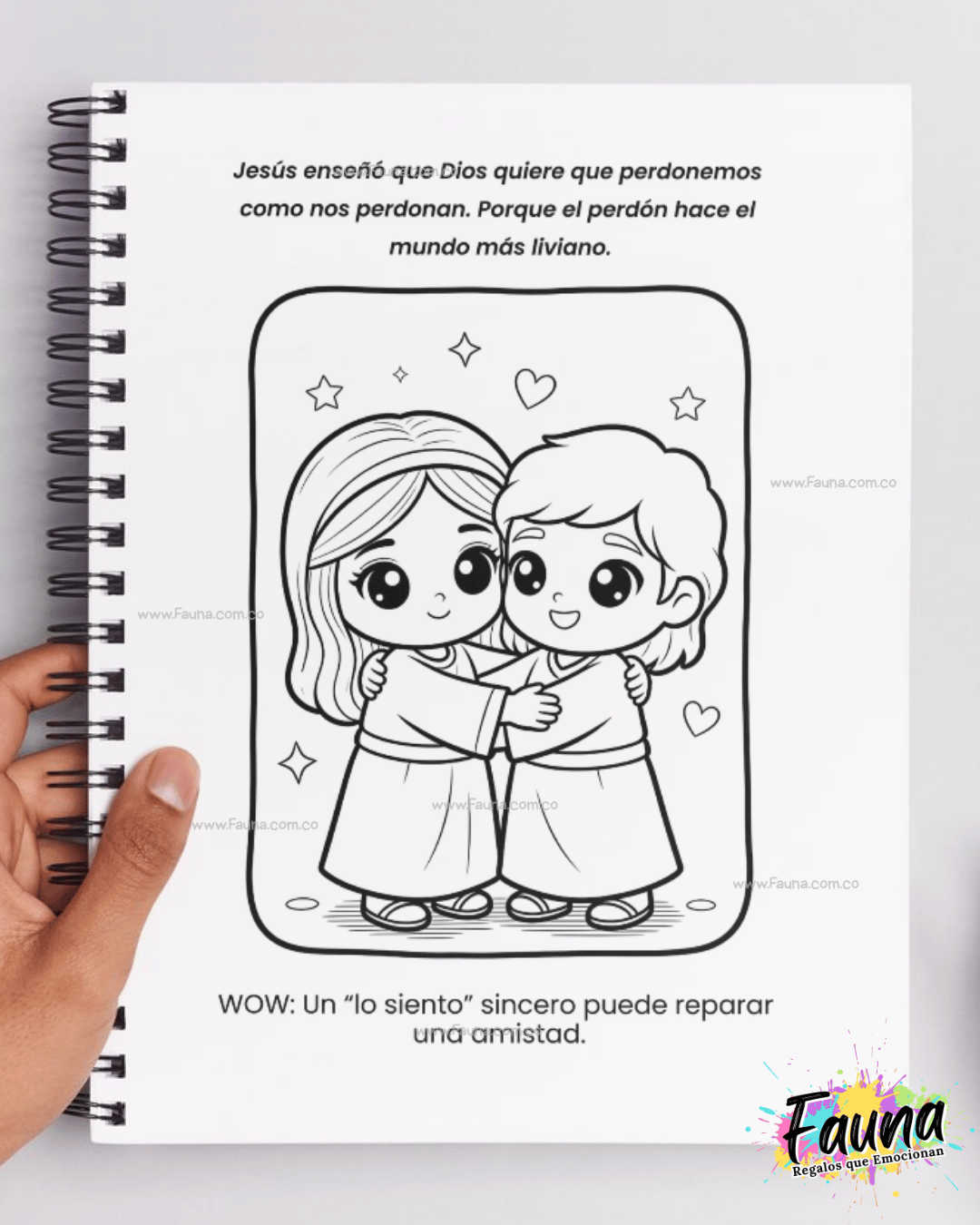 Libro para Colorear y Aprender – Jesús Historias y Milagros