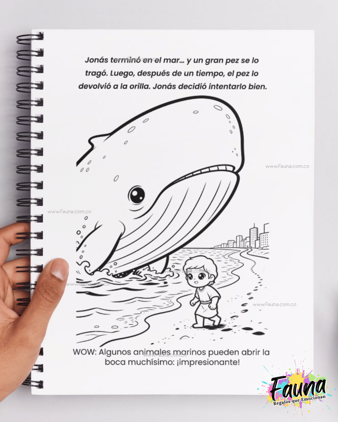 Libro para Colorear y Aprender – La Biblia Aventuras del Antiguo Testamento