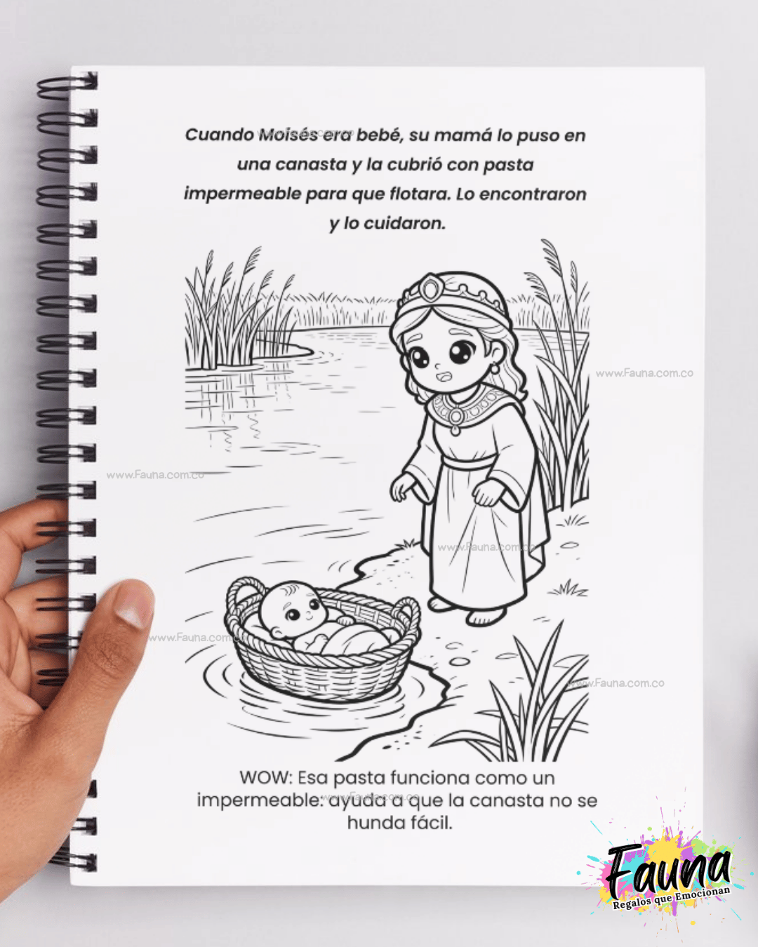 Libro para Colorear y Aprender – La Biblia Aventuras del Antiguo Testamento