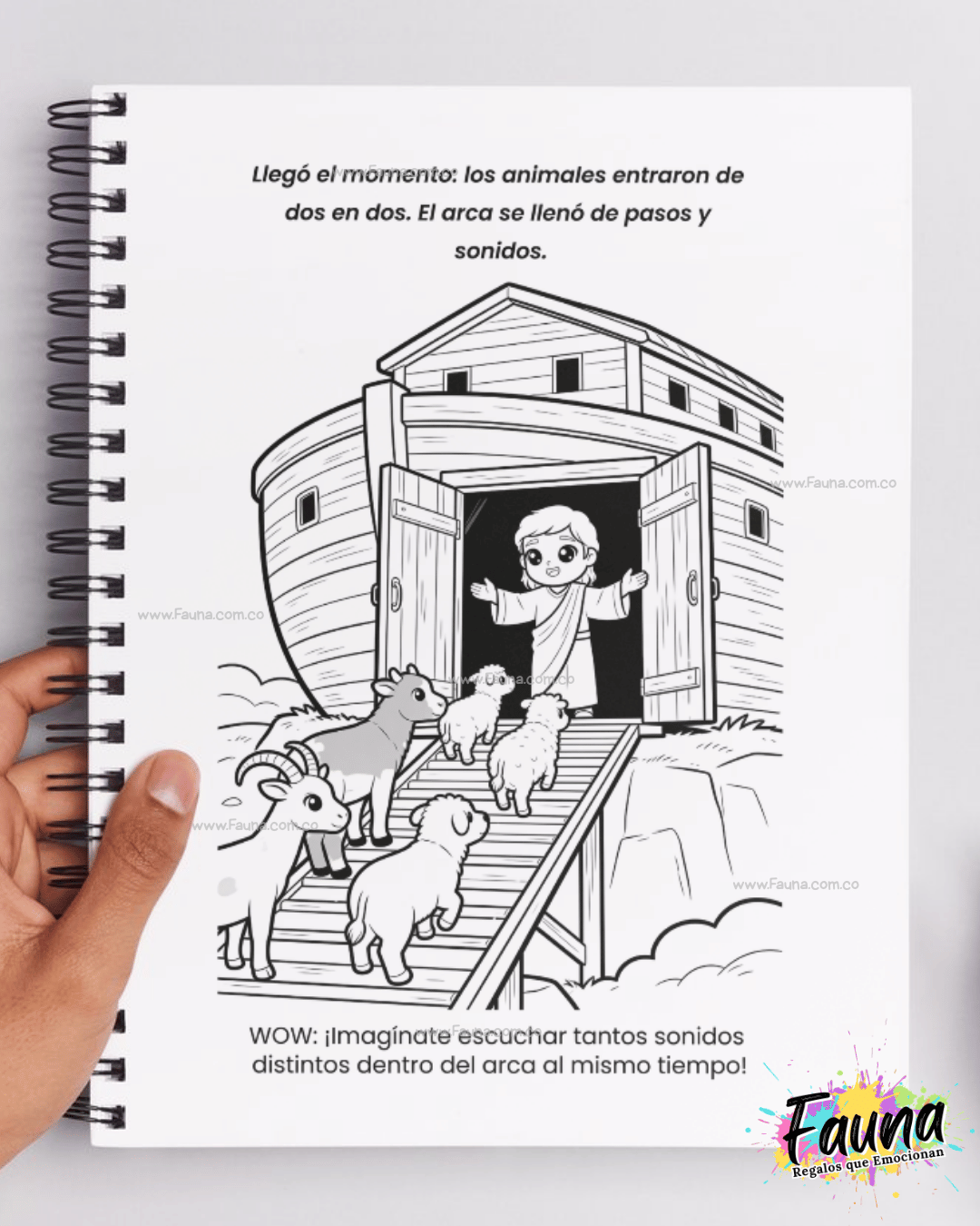 Libro para Colorear y Aprender – La Biblia Aventuras del Antiguo Testamento