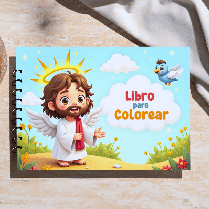 ✨ Álbum de Láminas de la Semana Santa – Diseñado para Niños - con láminas incluidas