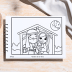 ✨ Álbum de Láminas de la Semana Santa – Diseñado para Niños - con láminas incluidas