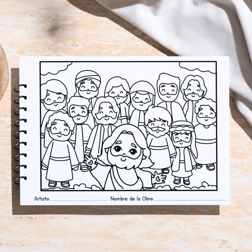 ✨ Álbum de Láminas de la Semana Santa – Diseñado para Niños - con láminas incluidas