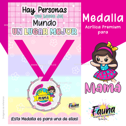 Álbum de Láminas para Mamá Personalizado con 18 Fotos