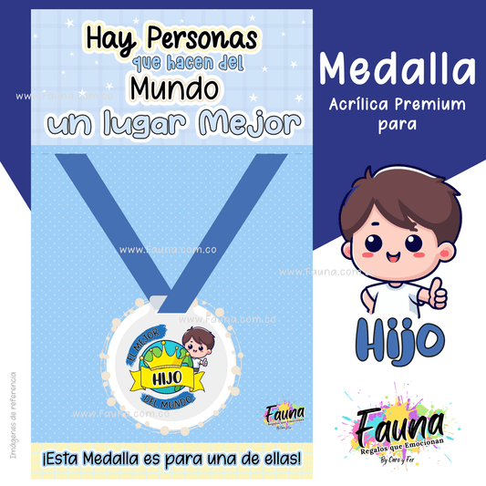 🏅 Medalla “El Mejor Hijo del Mundo”