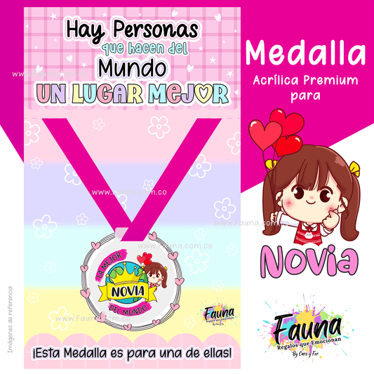 🏅 Medalla “La Mejor Novia del Mundo”