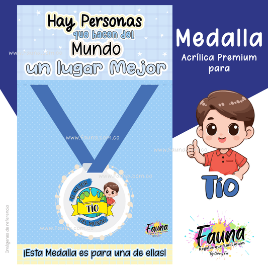 🏅 Medalla “El Mejor Tío del Mundo”