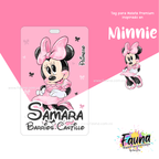 Minnie 🎀 - Etiquetas Escolares Premium Personalizadas