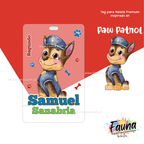 Paw Patrol 🐾 - Etiquetas Escolares Premium Personalizadas