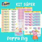 Peppa Pig 🐷 - Etiquetas Escolares Premium Personalizadas