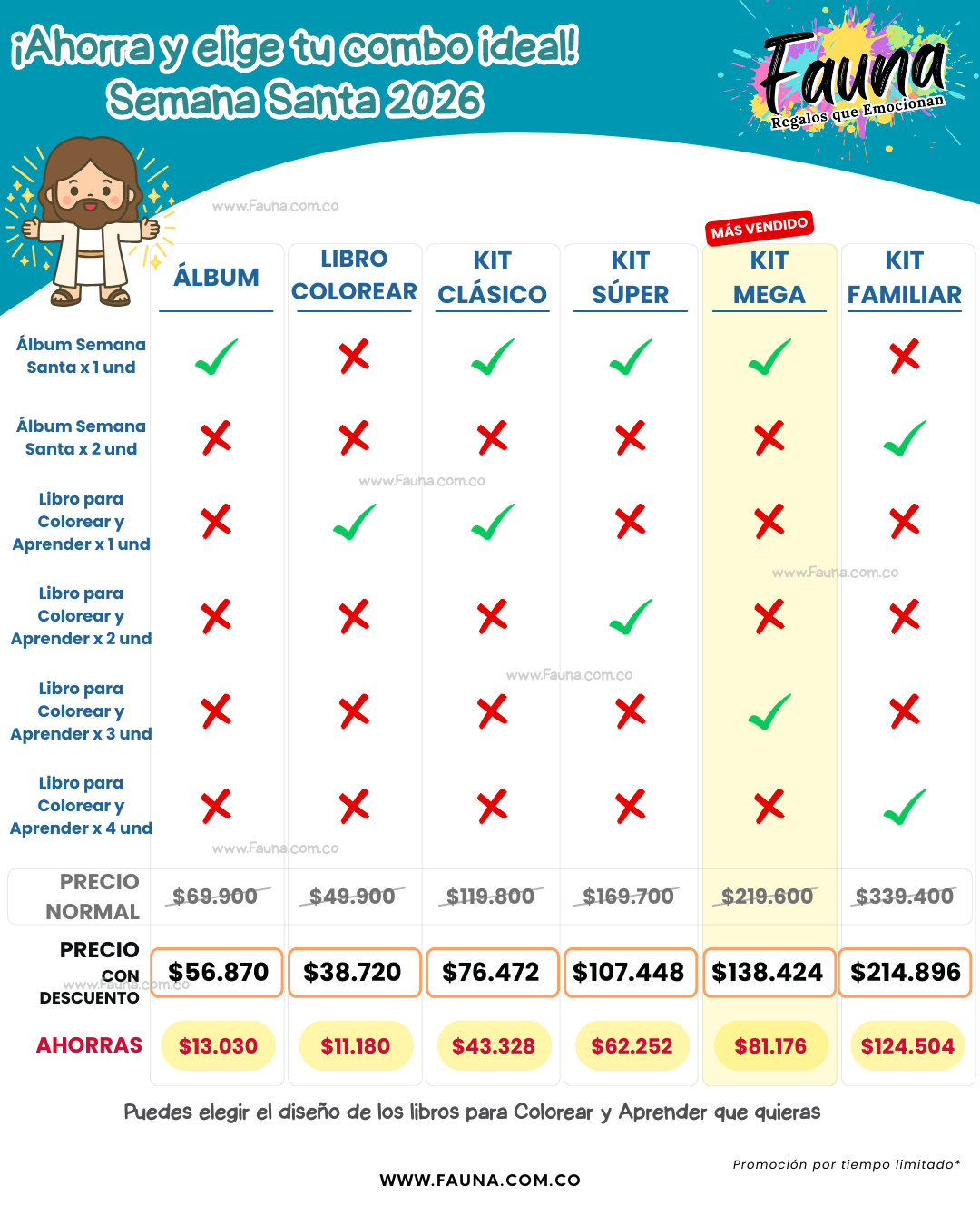 Álbum de Láminas de la Semana Santa 2026 – Para Niños (Incluye todas las láminas)