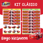 Rayo McQueen ⚡ - Etiquetas Escolares Premium Personalizadas