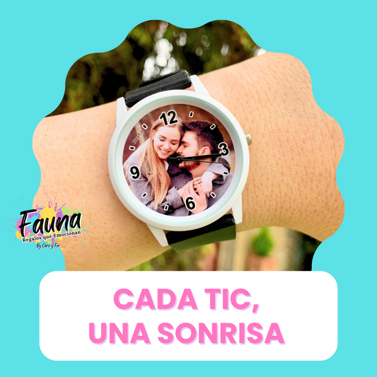 Reloj "recuerdo" de foto personalizada