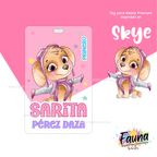 Patrulla Canina - Skye 💗 - Etiquetas Escolares Premium Personalizadas