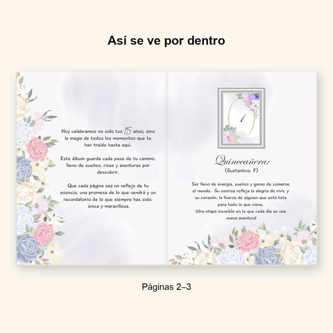 Álbum 15 Años — paginas 02 03