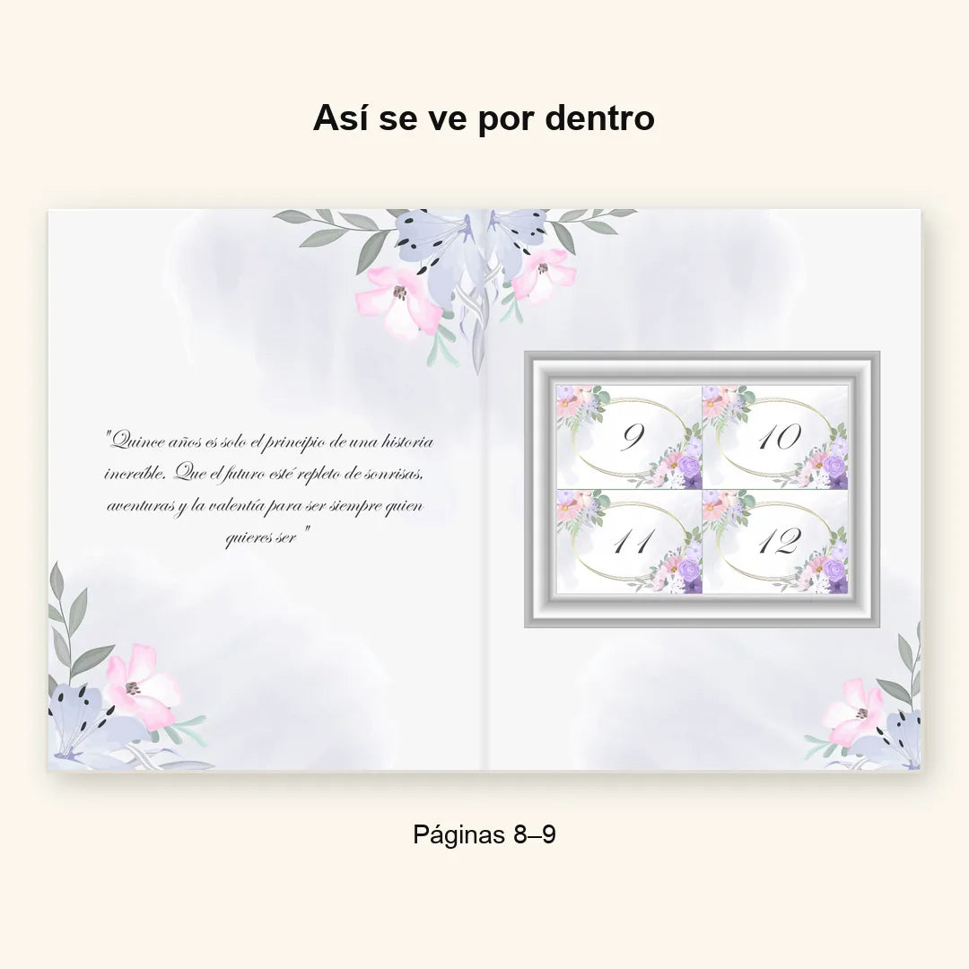 Álbum 15 Años — paginas 08 09
