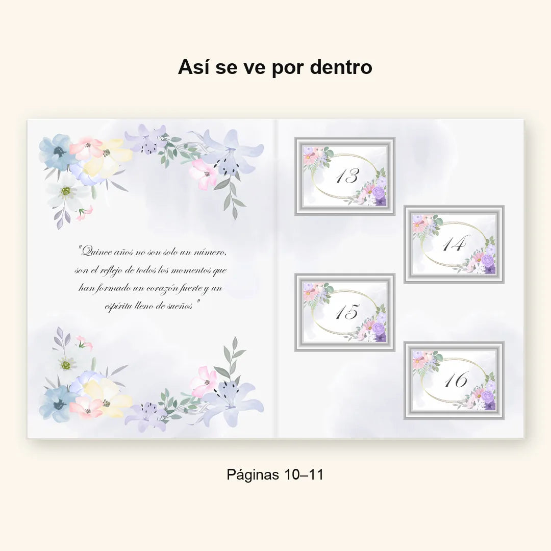 Álbum 15 Años — paginas 10 11