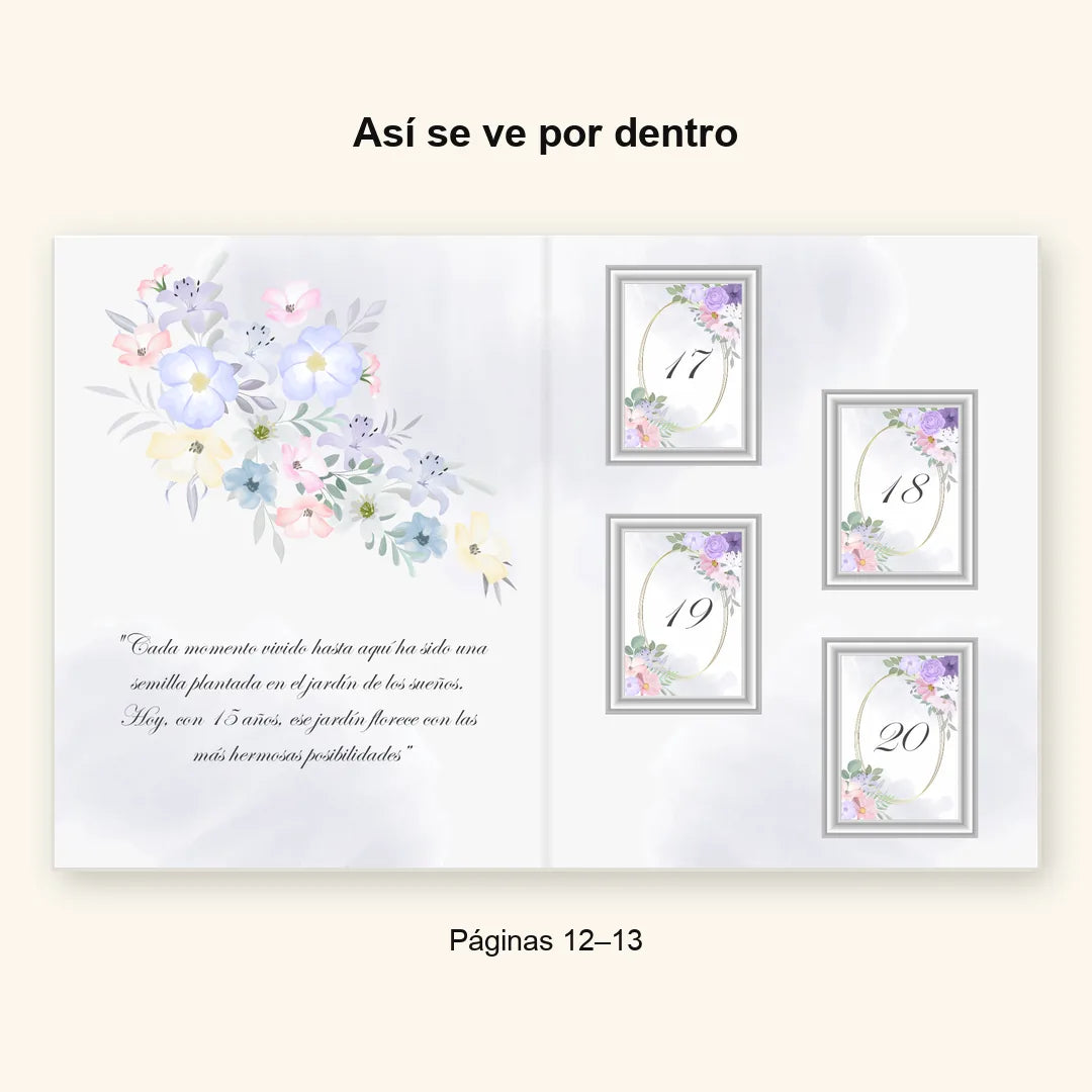 Álbum 15 Años — paginas 12 13