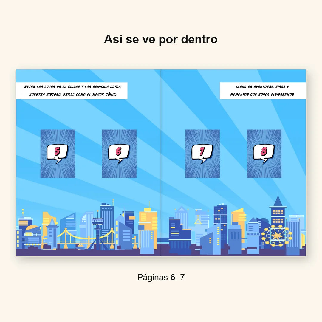 Álbum Súper Pareja Hombres — paginas 06 07