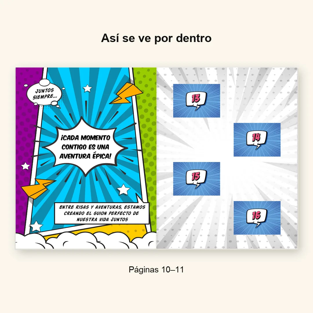 Álbum Súper Pareja Hombres — paginas 10 11