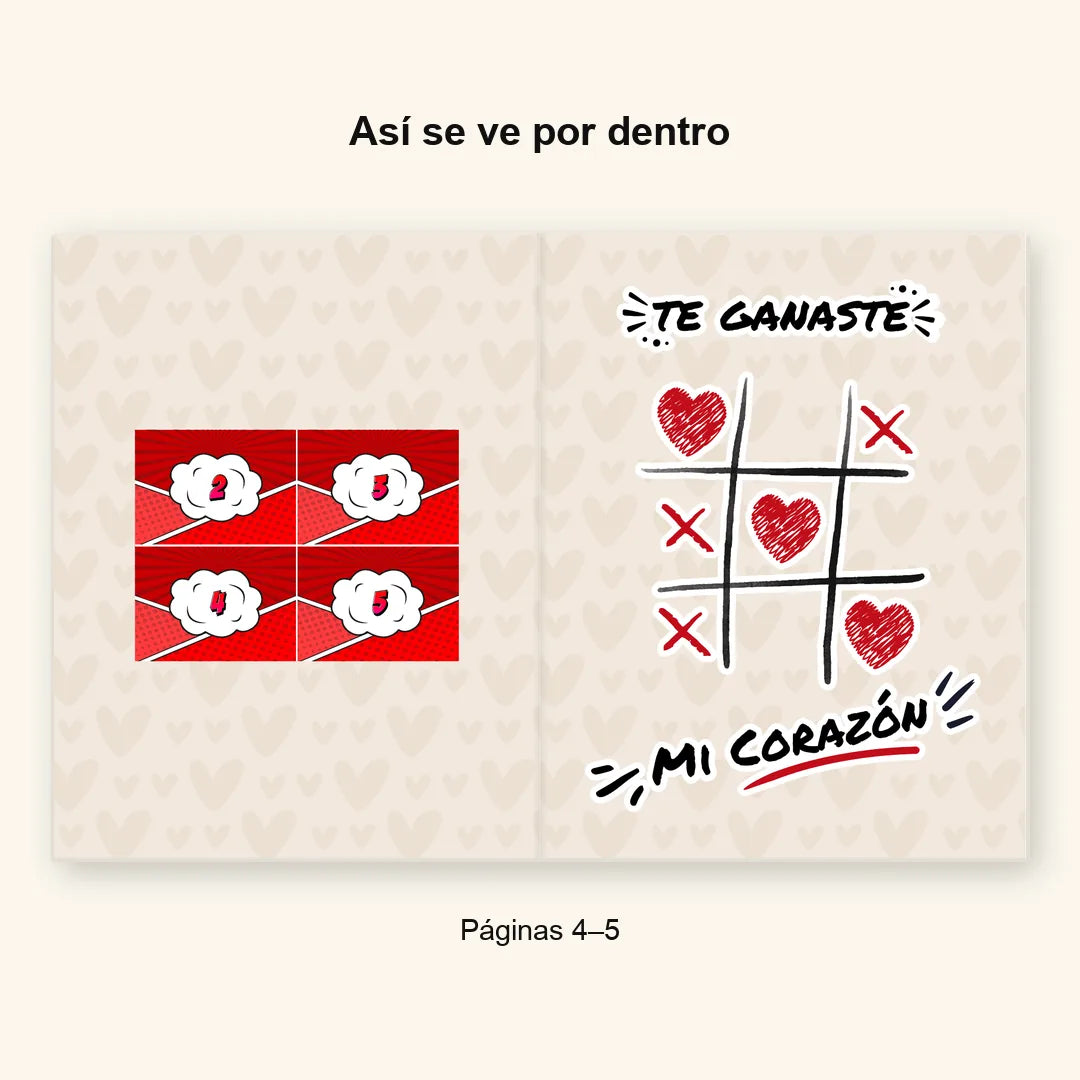 Álbum Súper Novios — paginas 04 05