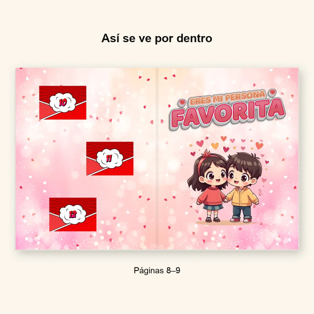 Álbum Súper Novios — paginas 08 09
