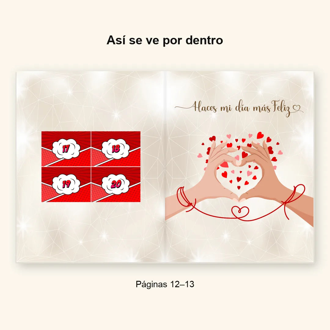 Álbum Súper Novios — paginas 12 13