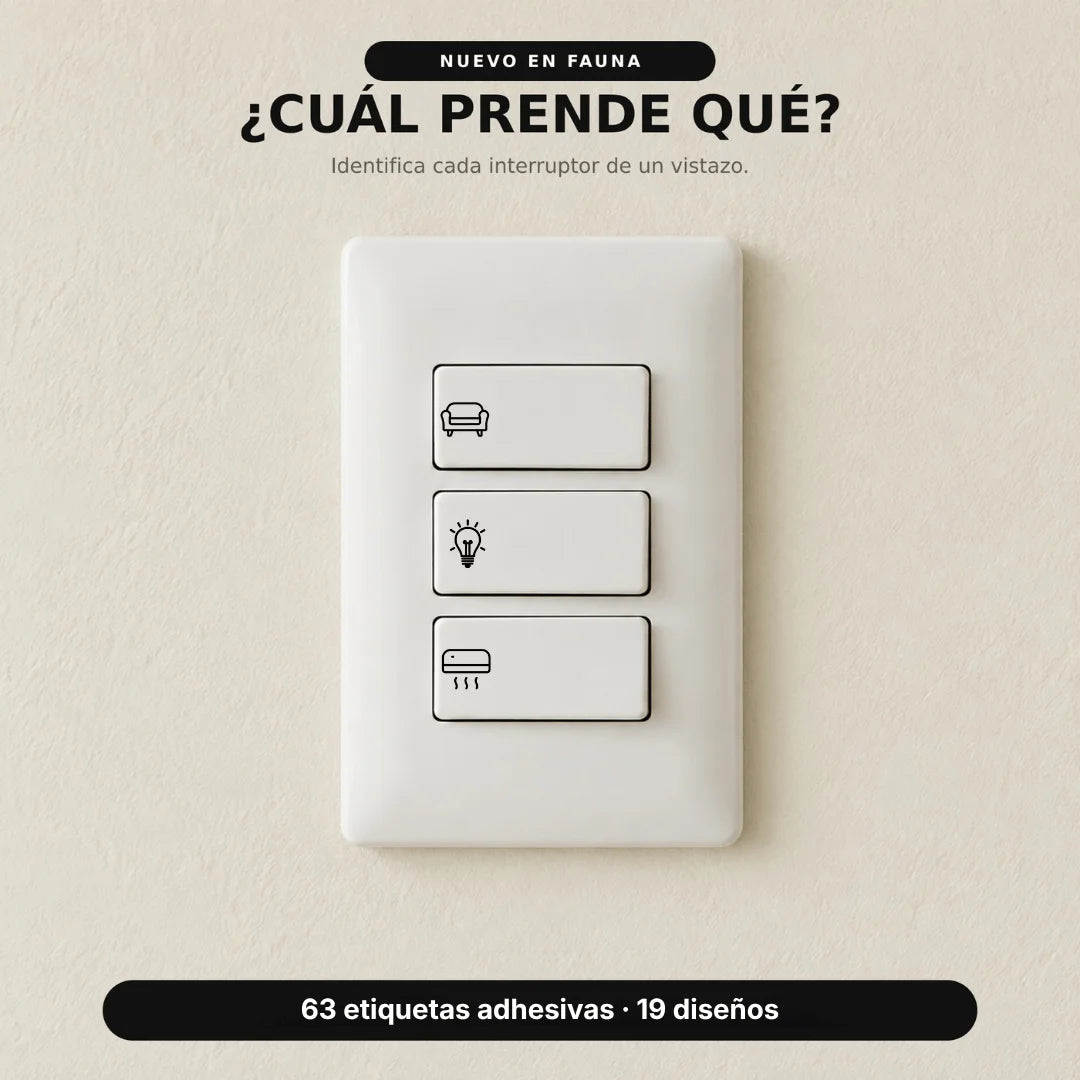 Etiquetas para Interruptores