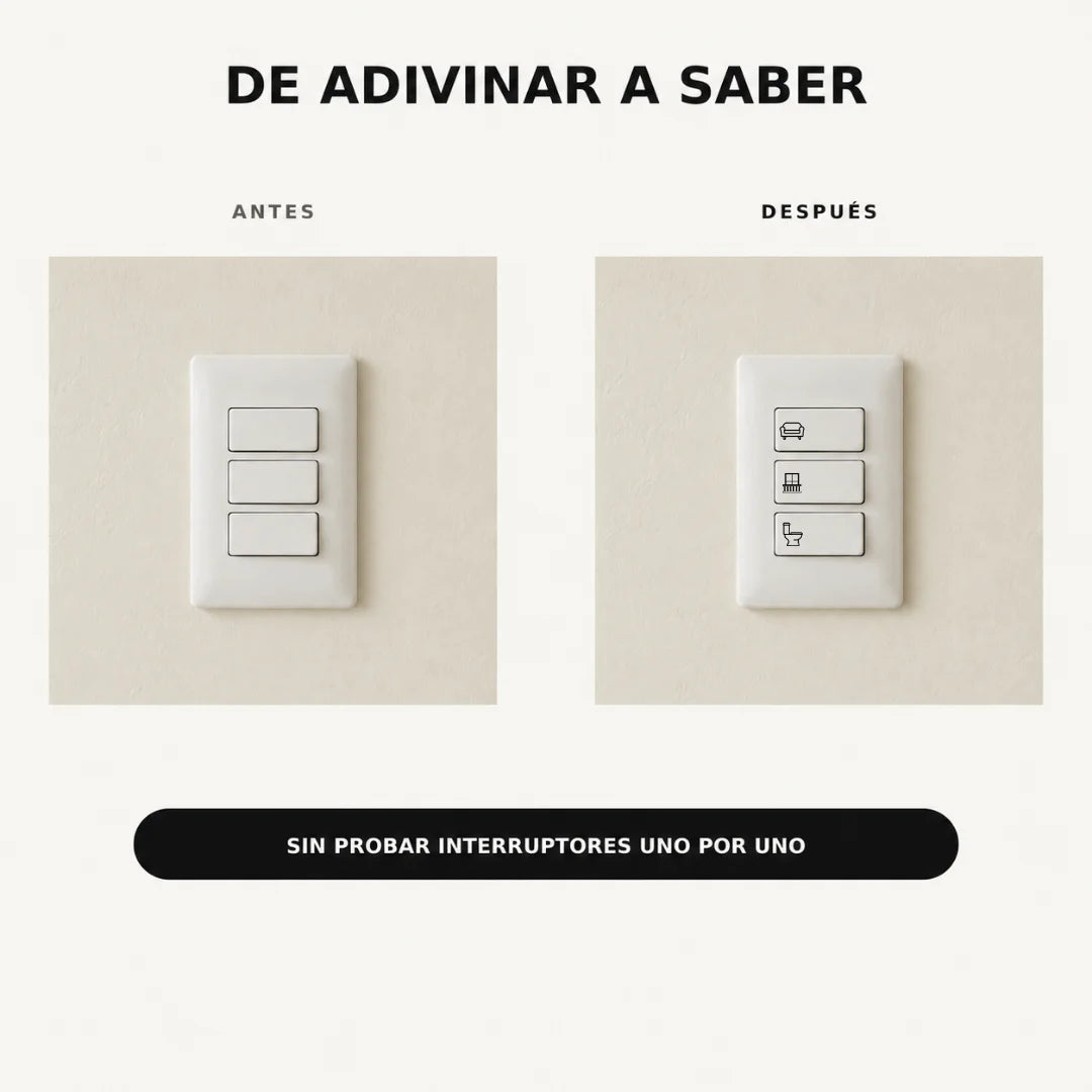 Etiquetas para Interruptores