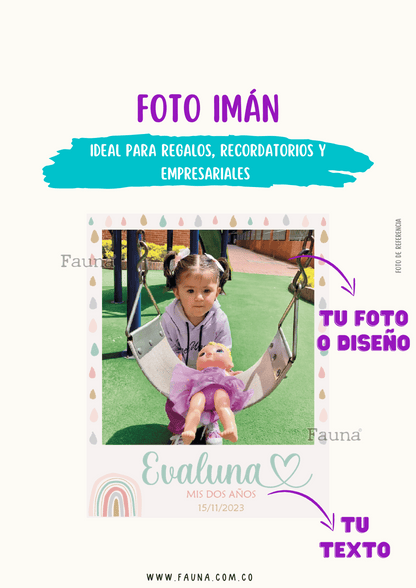 Foto Imán - Fauna Regalos Personalizados