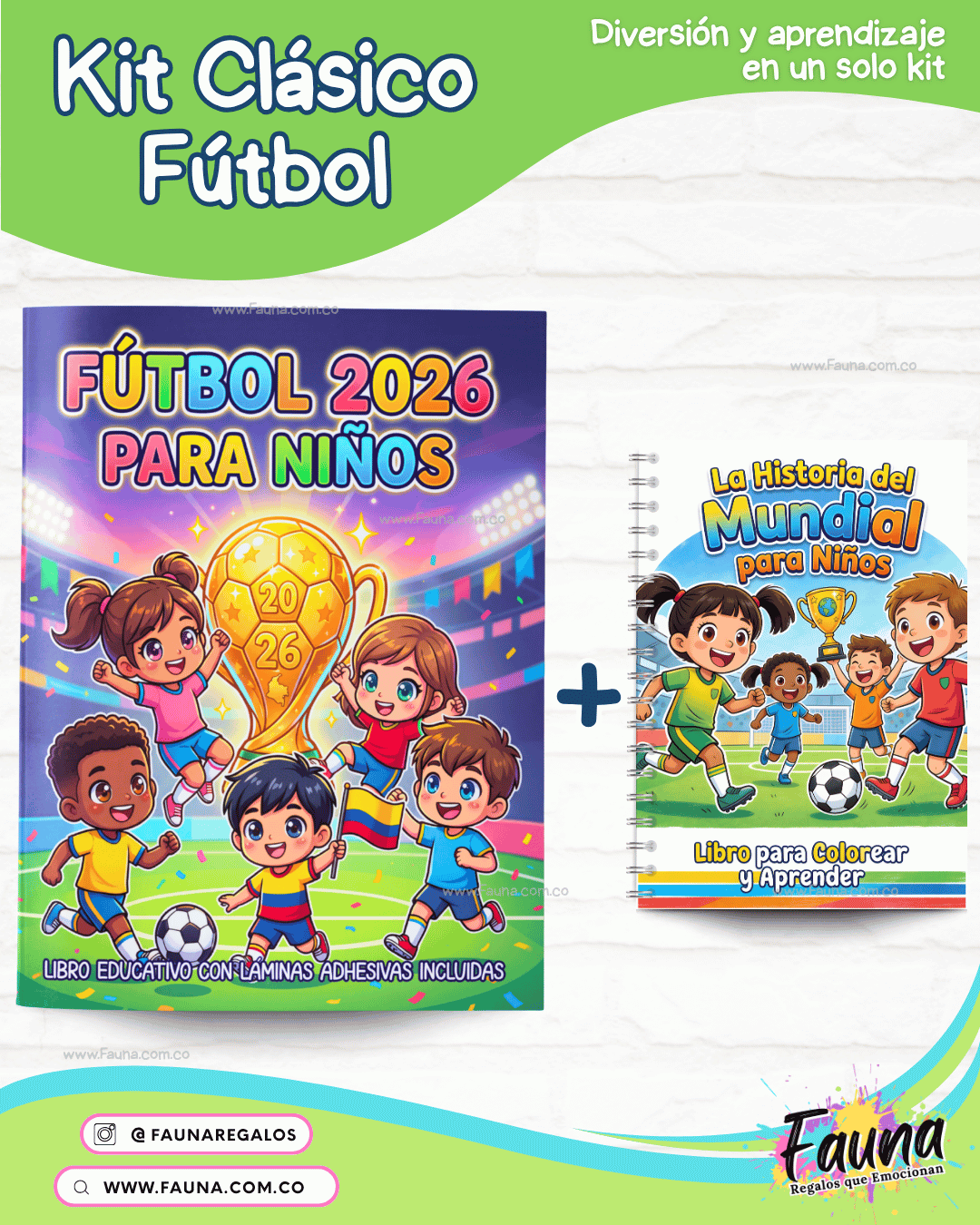 Álbum de Láminas de Fútbol 2026 para Niños (Incluye todas las láminas)