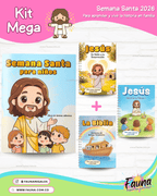 Álbum de Láminas de la Semana Santa 2026 – Para Niños (Incluye todas las láminas)