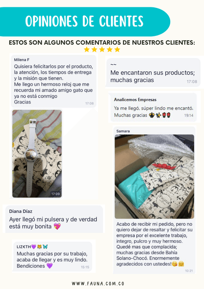 Llavero Personalizado con 3 dijes - Fauna Regalos Personalizados