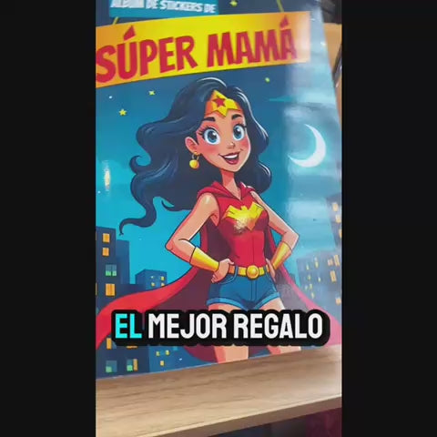 Cargar vídeo: Álbum de Láminas para Mamá Personalizado con 18 Fotos