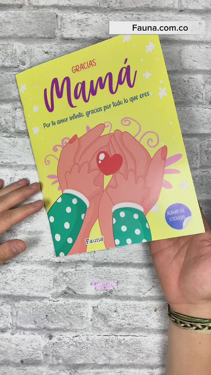 Álbum de Láminas para Mamá Personalizado con 18 Fotos