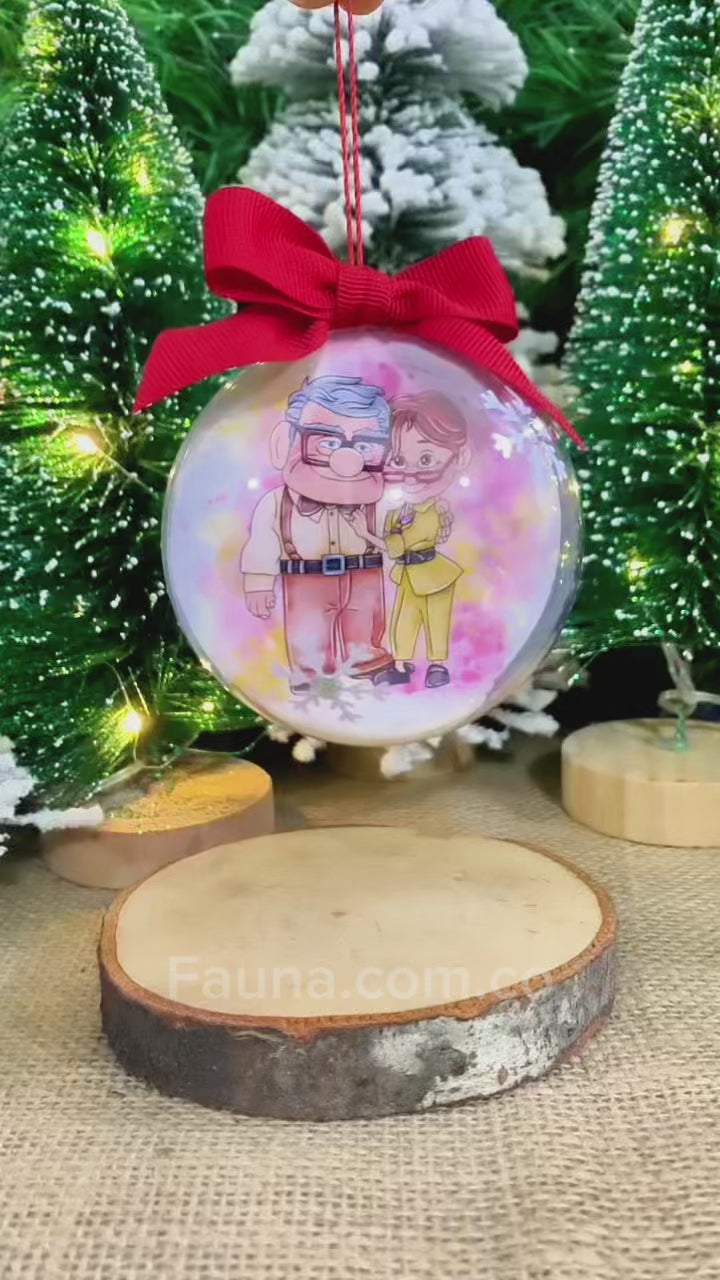 Bolitas Navideñas Premium inspiradas en UP x 3 und