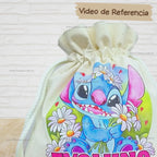 Abejita - Tula personalizada para niña – multiusos con nombre
